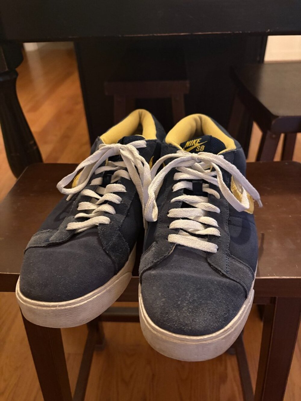 Nike SB - Blue Suede, Phat Gold Embroidered Swoosh, THESE ARE HOT!!!! - Picture 8 of 8